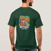 力のタコのチームワイシャツ Tシャツ (裏面)
