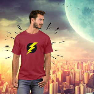 力のティー稲光 Tシャツ