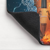 力のバイオリン マウスパッド (コーナー)