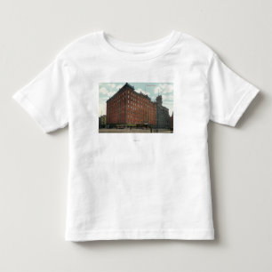 力のホテルの外観 トドラーTシャツ