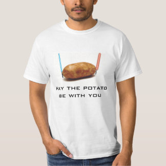 力のポテトのワイシャツ Tシャツ