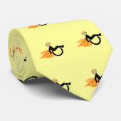 力のロゴいかに ネクタイ (ロール)