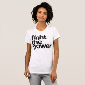 力のワイシャツを戦って下さい Tシャツ (正面フル)