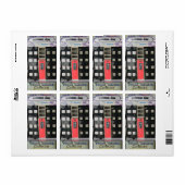 力の売り手の…電話充満自動販売機 ラベル (フルシート)