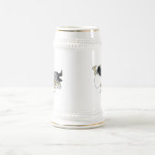 力の家紋 ビールジョッキ (中央)