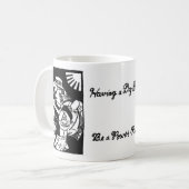 力の小娘のマグ コーヒーマグカップ (正面左)