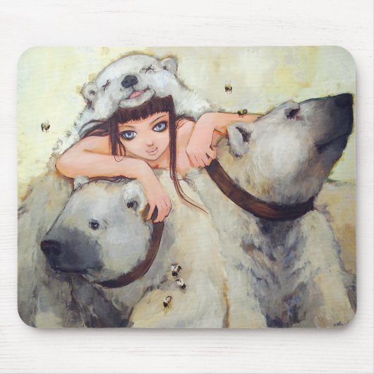 力の提唱者のマウスパッドの抱擁 マウスパッド (正面)