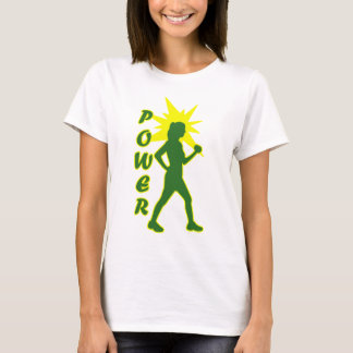 力の歩行者 Tシャツ