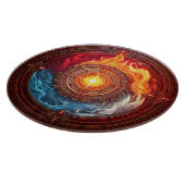 力の素円 カッティングボード (角)