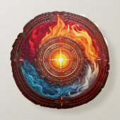 力の素円 ラウンドクッション (正面)