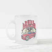 力のCamaroの純粋な概念 フロストグラスマグカップ (左)