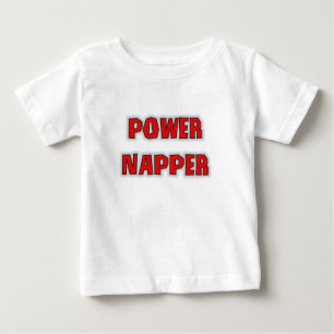 力のNapper ベビーTシャツ