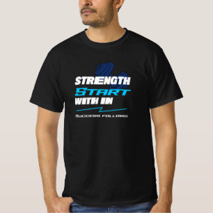 力は成功の内に発後を追する Tシャツ
