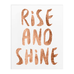 力はIを引用します アクリルウォールアート