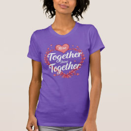 力を与えられた女性が世界に力を与える Tシャツ