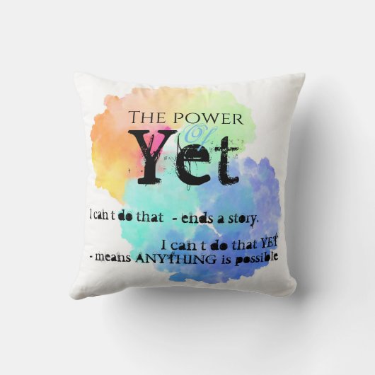 力を励ます クッション (裏面)