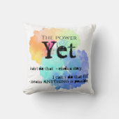 力を励ます クッション (正面)