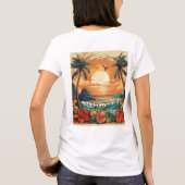 力を得たスタイル:トレンディー女子Tシャツ» Tシャツ (裏面)