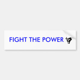 力を戦って下さい バンパーステッカー