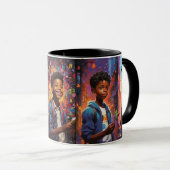 力を持った心 マグカップ (正面右)