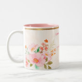 力を求めて主を仰ぐ ツートーンマグカップ (左)