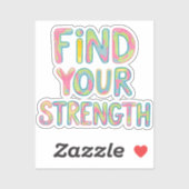 力を見つけろ シール (シート)