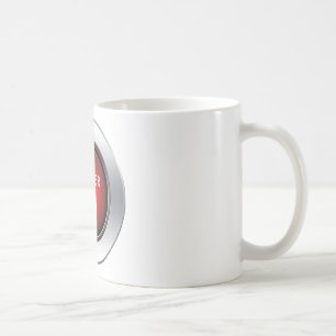 力ボタン コーヒーマグカップ