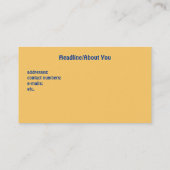 「力及び帆」名刺 名刺 (裏面)