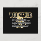 力士の定義 ポストカード (正面)