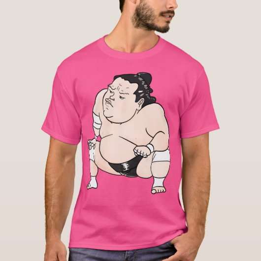 力士の星の藤 Tシャツ (正面)