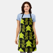 力士 エプロン (着用した状態)