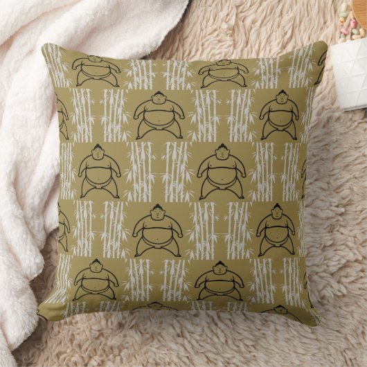 力士 クッション (ブランケット)