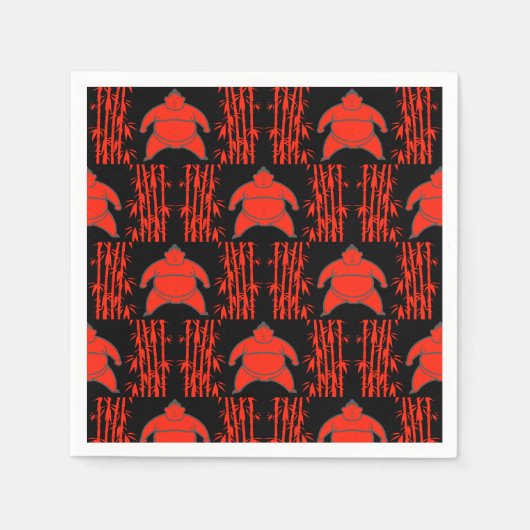 力士 スタンダードカクテルナプキン (正面)