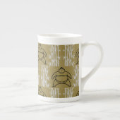 力士 ボーンチャイナマグカップ (右)