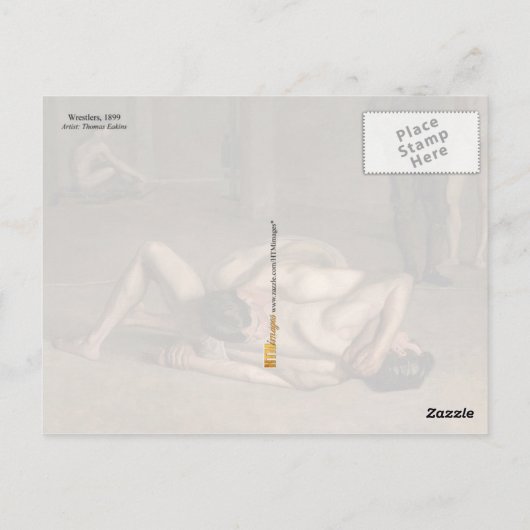 力士 ポストカード (裏面)