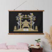 力士 吊り下げ型タペストリー (寝室)