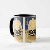 力士・国芳日本のファインアート マグカップ (正面左)