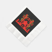 力士 縁ありランチョンナプキン (角)