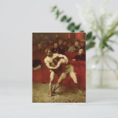 力士， 1875 ポストカード (スタンド正面)