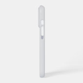力強いキリスト教のデザイン、イエスの十字架ネイル iPhoneケース (左側面)