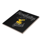 力強いシック#4 タイル (側面)