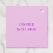 力強いフローラ国際的拳の女の日 フェイバータグ (裏面)