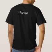 力強いムアタイ・ファイター グラフィック Tシャツ (裏面)