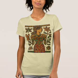 力強い女性 Tシャツ