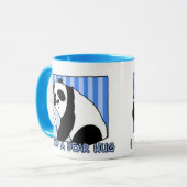 力強い抱擁のマグ マグカップ (正面左)