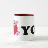 力強い抱擁 マグカップ (中央)