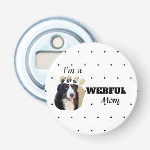 力強い猫/犬の母の文字の足でペットの写真を追加