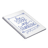 力強く勇敢なノート ノートブック (右側)