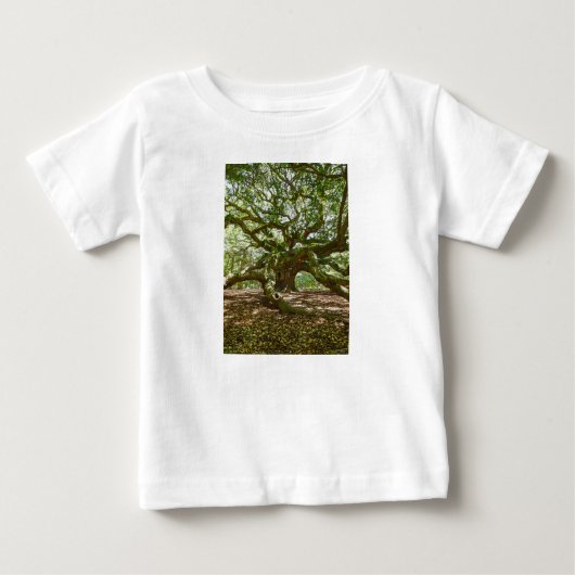 力強く堂々とした ベビーTシャツ (正面)