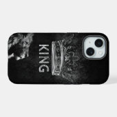 "力強く支配せよ" iPhoneケース iPhone 15ケース (裏面横)